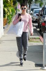 ROSE MCGOWAN Out and About in West Hollywood 2101