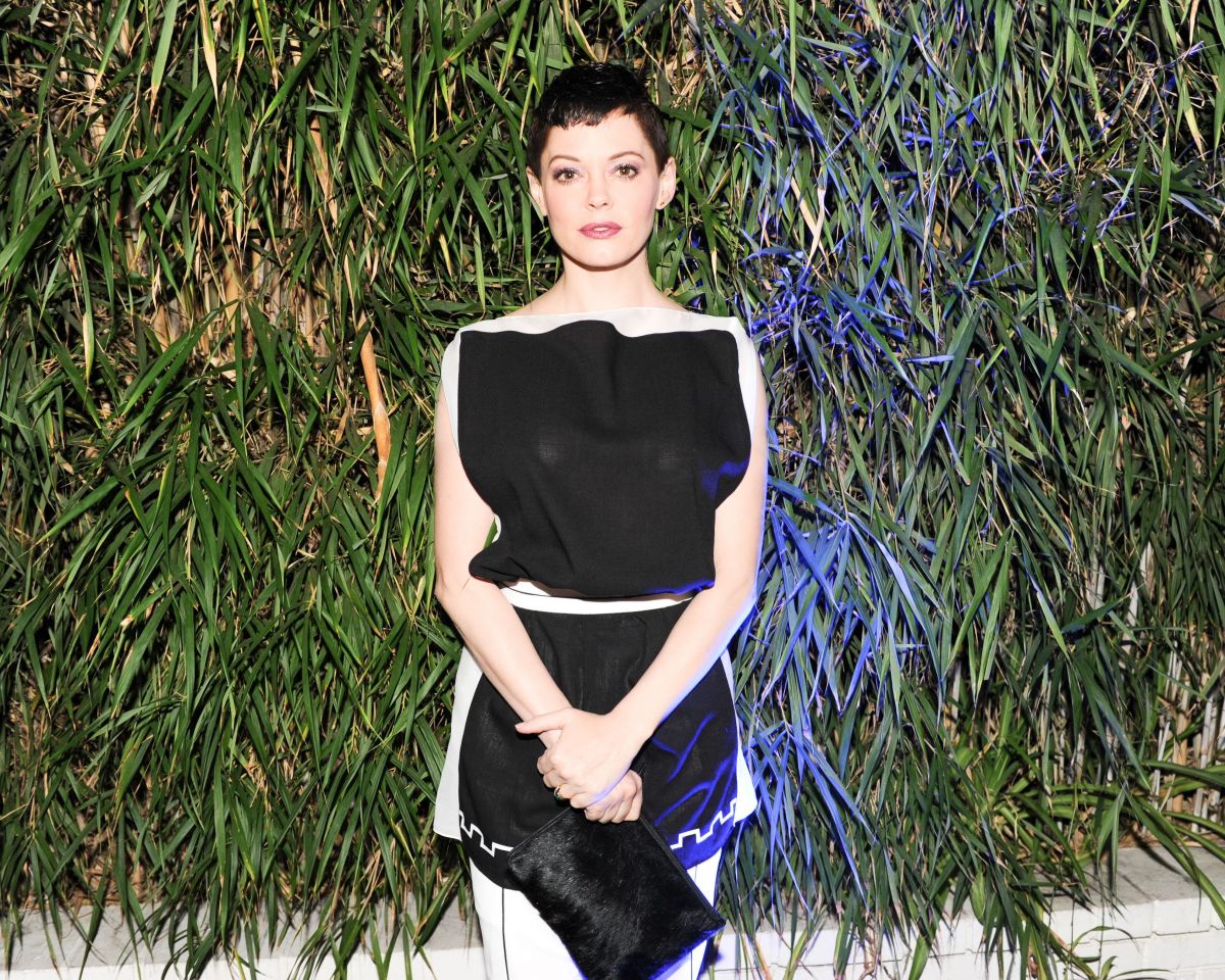 ROSE MCGOWAN Out for Dinner in West Hollywood 0901 ROSE MCGOWAN Out for Dinner in West Hollywood 0901