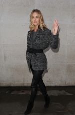 ROSIE HUNTINGTON-WHITELEY Leaves BBC Radio 1 Studios in London 3001