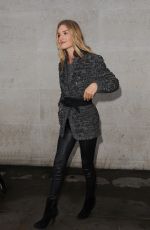 ROSIE HUNTINGTON-WHITELEY Leaves BBC Radio 1 Studios in London 3001