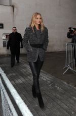 ROSIE HUNTINGTON-WHITELEY Leaves BBC Radio 1 Studios in London 3001