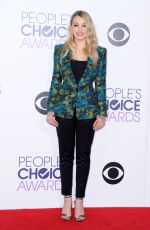 SADIE CALVANO at 2015 People’s Choice Awards in Los Angeles