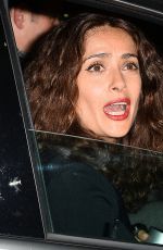 SALMA HAYEK Arrives at The Chateau Marmont in Los Angeles 0801