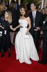 SALMA HAYEK at 2015 Golden Globe Awards in Beverly Hills
