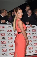 SAM FAIERS at 2015 National Television Awards in London