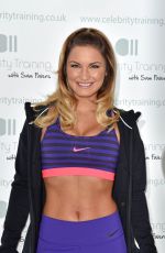 SAM FAIERS at Celebrity Training with Sam Faiers Photocall in Londo