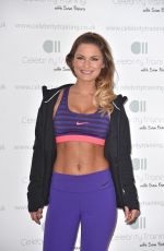 SAM FAIERS at Celebrity Training with Sam Faiers Photocall in Londo