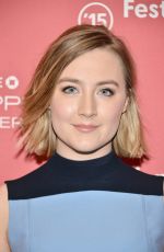 SAOIRSE RONAN at Brooklyn Premiere at 2015 Sundance Film Festival