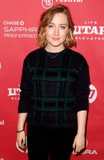 SAOIRSE RONAN at Stockholm, Pennsylvania Premiere at 2015 Sundance Film Festival