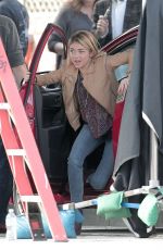 SARAH HYLAND on the Set of Modern Family in Los Angeles 0801