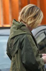 SARAH PAULSON Leaves Meche Salon in Beverly Hills