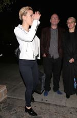 SCARLETT JOHANSSON Leaves Matsuhisa Restaurant in Beverly Hills