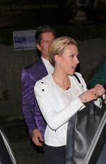 SCARLETT JOHANSSON Leaves Matsuhisa Restaurant in Beverly Hills