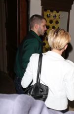 SCARLETT JOHANSSON Leaves Matsuhisa Restaurant in Beverly Hills