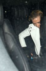 SCARLETT JOHANSSON Leaves Matsuhisa Restaurant in Beverly Hills