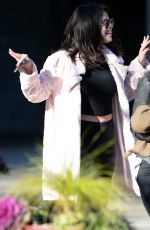 SELENA GOMEZ Heading to Botanical Garden in Atlanta