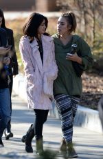 SELENA GOMEZ Heading to Botanical Garden in Atlanta