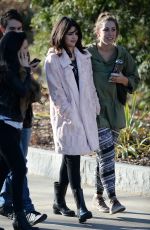 SELENA GOMEZ Heading to Botanical Garden in Atlanta