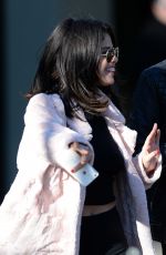 SELENA GOMEZ Heading to Botanical Garden in Atlanta