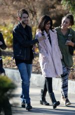 SELENA GOMEZ Heading to Botanical Garden in Atlanta