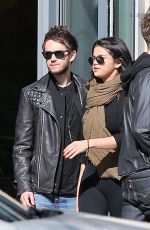 SELENA GOMEZ in Tights Out in Atlanta