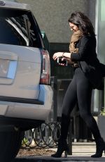 SELENA GOMEZ in Tights Out in Atlanta