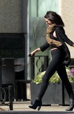 SELENA GOMEZ in Tights Out in Atlanta