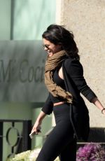 SELENA GOMEZ in Tights Out in Atlanta