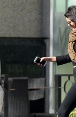 SELENA GOMEZ in Tights Out in Atlanta