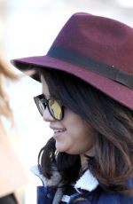 SELENA GOMEZ Leaves The Revised Fundamentals of Caregiving Set in Atlanta
