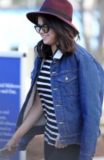 SELENA GOMEZ Leaves The Revised Fundamentals of Caregiving Set in Atlanta
