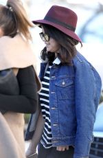 SELENA GOMEZ Leaves The Revised Fundamentals of Caregiving Set in Atlanta