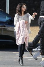 SELENA GOMEZ on the Set of The Revised Fundamentals of Caregiving in Atlanta 2101