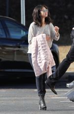 SELENA GOMEZ on the Set of The Revised Fundamentals of Caregiving in Atlanta 2101