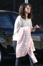 SELENA GOMEZ on the Set of The Revised Fundamentals of Caregiving in Atlanta 2101