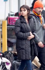 SELENA GOMEZ on the Set of The Revised Fundamentals of Caregiving in Cartersville