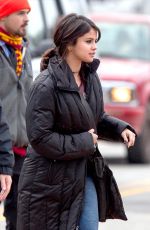 SELENA GOMEZ on the Set of The Revised Fundamentals of Caregiving in Cartersville