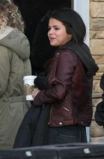 SELENA GOMEZ on the Set of The Revised Fundamentals of Caregiving in Cartersville