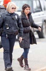 SELENA GOMEZ on the Set of The Revised Fundamentals of Caregiving in Cartersville