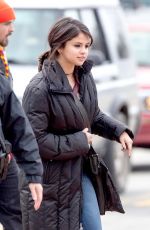 SELENA GOMEZ on the Set of The Revised Fundamentals of Caregiving in Cartersville