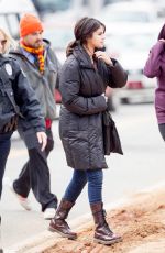 SELENA GOMEZ on the Set of The Revised Fundamentals of Caregiving in Cartersville