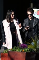 SELENA GOMEZ Out and About in Atlanta