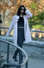 SELENA GOMEZ Out and About in Atlanta