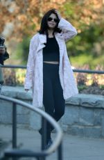 SELENA GOMEZ Out and About in Atlanta