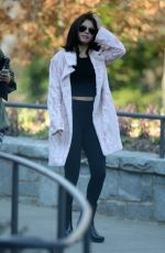 SELENA GOMEZ Out and About in Atlanta