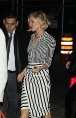 SIENNA MILLER Arrives at Daily Show with Jon Stewart