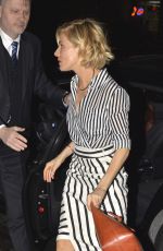 SIENNA MILLER Arrives at The Daily Show with Jon Stewart