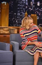 SIENNA MILLER at The Tonight Show with Jimmy Fallon