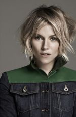 SIENNA MILLER in Observer Magazine, January 2015 Issue
