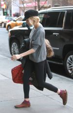 SIENNA MILLER Out and About in Midtown, New York